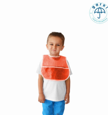 Babero Infantil Naranja